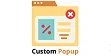 custom popup